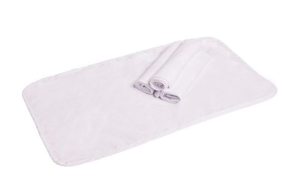 竹尿布更换衬垫 3 件装，低过敏、抗菌和防水
